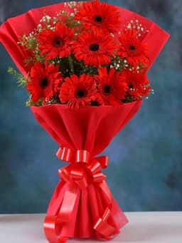 Red Gerbera bouquet