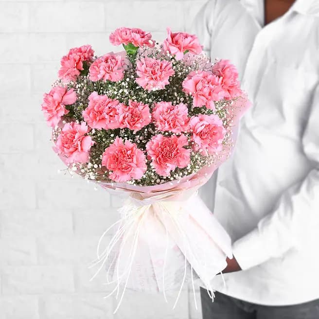 Pink Carnation bouquet