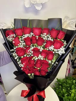 Red rose bouquet